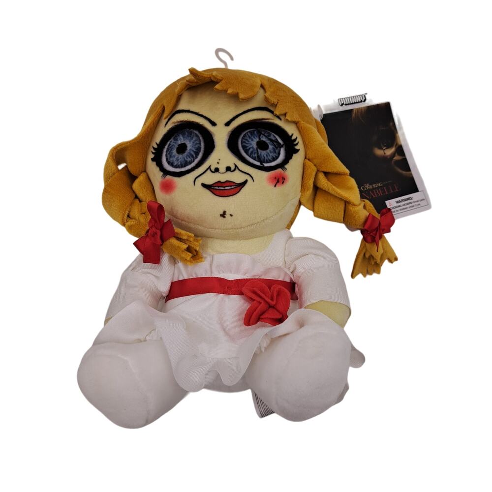 Kidrobot Phunny The Conjuring Universe Annabelle Doll Plush Stuffed Animal 8"NEW
